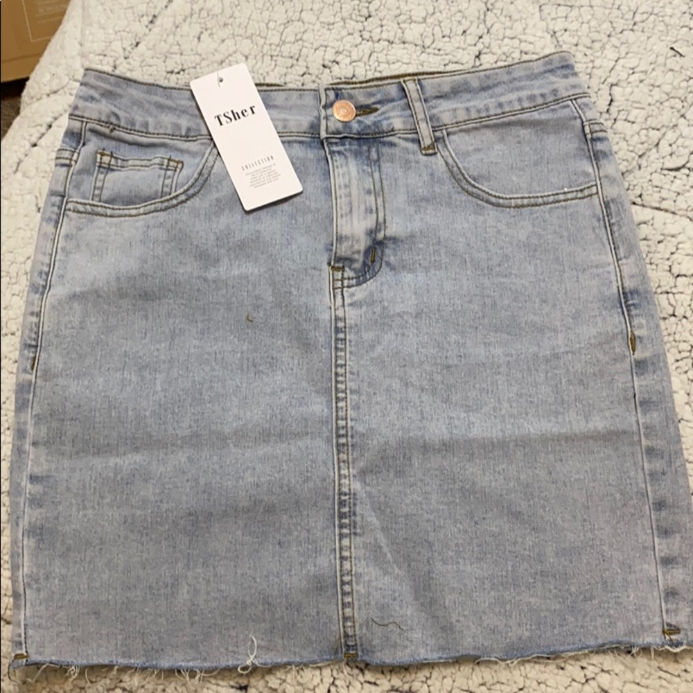 Jean skirt